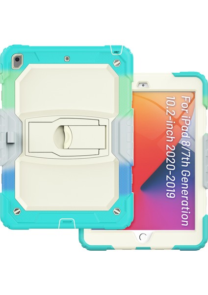 iPad 10.2 2021/2020/2019 Için Silikon Pc Kılıfı (Yurt Dışından)