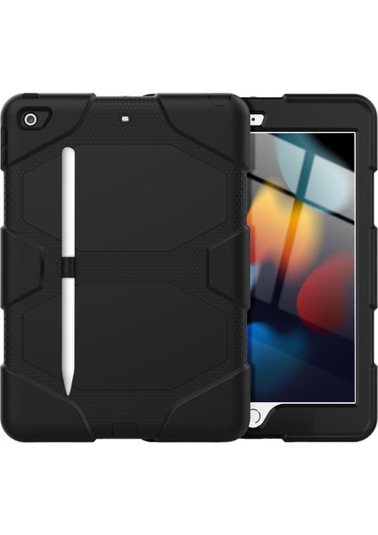 iPad 10.2 2021/2020/2019 Için Silikon + Pc Kılıfı (Yurt Dışından)
