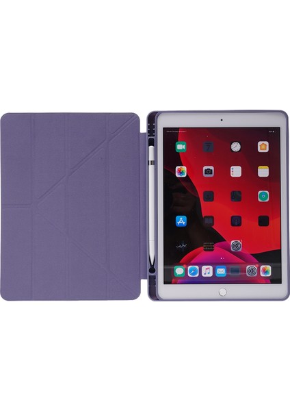 iPad 10.2 2021/2020/2019 Için Akrilik Pu Kılıf (Yurt Dışından)