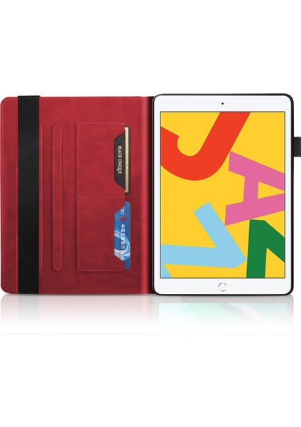 iPad 10.2 / iPad Pro 10.5 Inç Için Hayat Ağacı Deri Kılıf (Yurt Dışından)