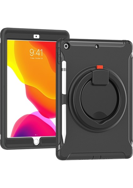 iPad 10.2 2021/2020/2019 Için Silikon + Pc Koruyucu Kılıf (Yurt Dışından)