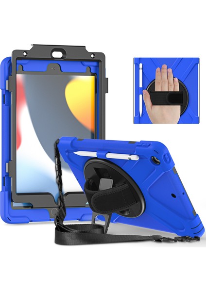 iPad 10.2 2021/2020/2019 Için Silikon + Pc Kılıfı (Yurt Dışından)