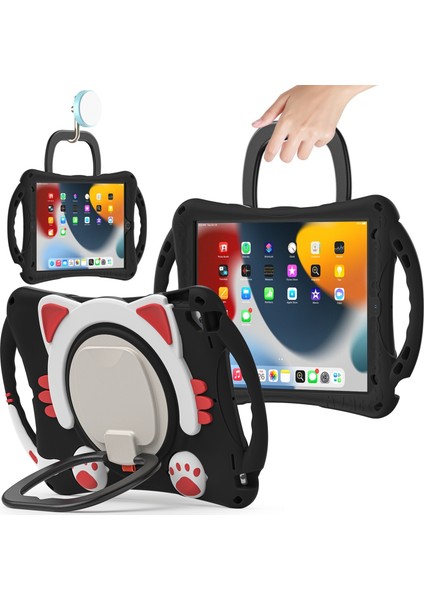 iPad 10.2 2019/2020/2021/PRO 10.5 Için Silikon Tablet Kılıfı (Yurt Dışından)