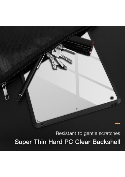 iPad 10.2 Inç 2021 / 2019 Için Pc+Tpu Tablet Kılıfı (Yurt Dışından)
