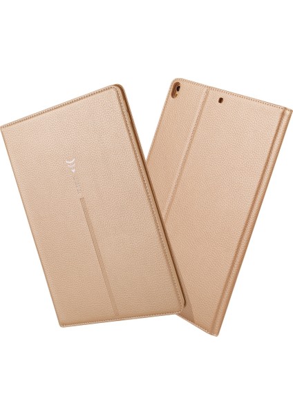 iPad 10.2 ve 10.2 (2020) Için Deri Kılıf (Yurt Dışından)