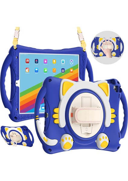 iPad 10.2 2021 / 2020 / 2019 / Pro 10.5 / Air 10.5 Için Silikon Tablet Kılıfı (Yurt Dışından)