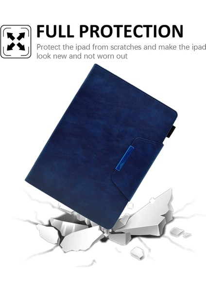 iPad 10.2 2020&2019 / Air 10.5 Için Süet Deri Kılıf (Yurt Dışından)