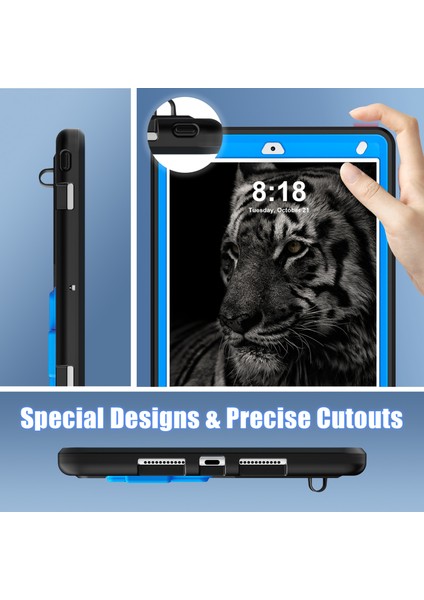 iPad 10.2 2021/2020/2019 Için Tablet Kılıfı (Yurt Dışından)