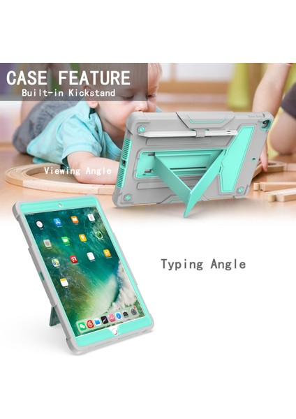 iPad 10.2 / iPad Pro 10.5 Için Düz Kılıf (Yurt Dışından)