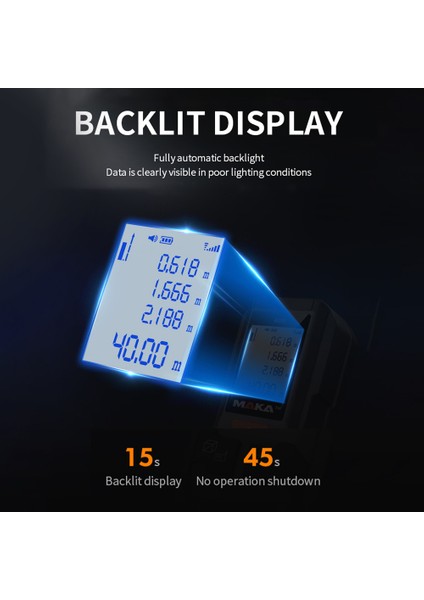 MK202 Yüksek Hasiyetli Taşınabilir Kızılötesi Lazer Mesafe Ölçer (Yurt Dışından) indirimleri