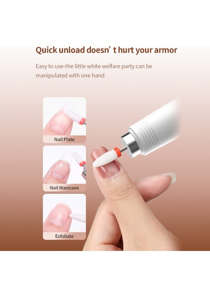 Profesyonel 18000 Rpm 9 Hızlı USB Şarjlı Tırnak Freze (Yurt Dışından)