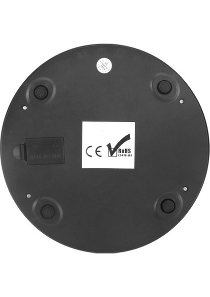5kg Yuvarlak Dokunmatik LCD Ekranlı Mutfak Tartısı - Temperli Cam Çok Amaçlı (Yurt Dışından) indirimleri