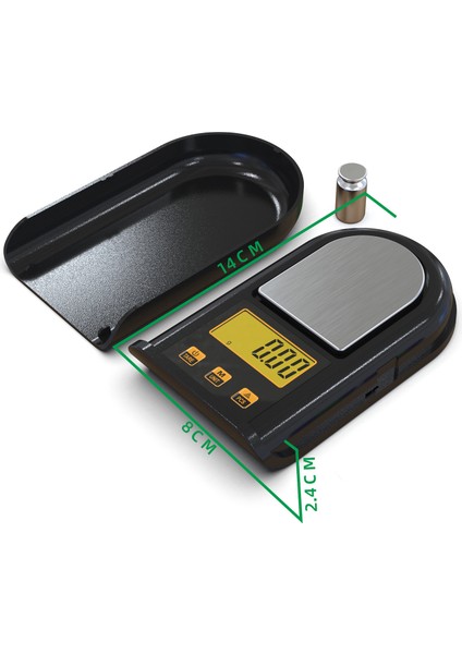 500G 0.01G Has Dijital Cep Terazisi LCD Ekran Mücevher Para (Yurt Dışından) fırsatları