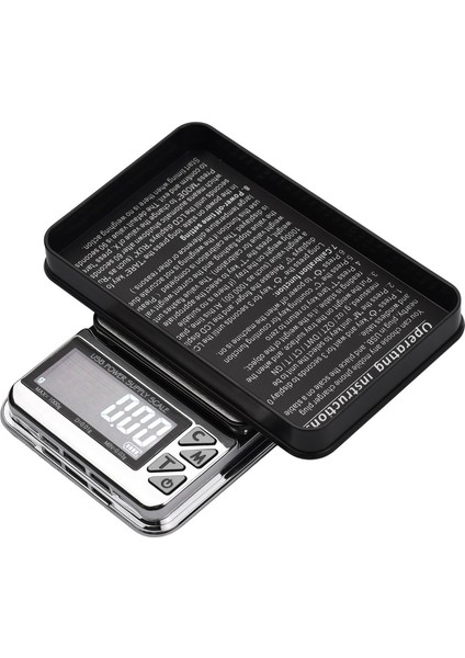 Şarj Edilebilir Cep Takı Terazisi - LCD Ekran, Tara, Otomatik Kapanma (Yurt Dışından)