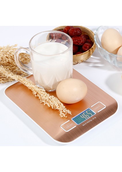 Dijital Mutfak Terazisi 11 Lb Paslanmaz Çelik LCD Ekran 1g Has Fırın Pişirme (Yurt Dışından)