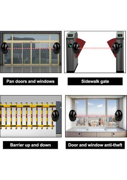 Abo-20 Kızılötesi Işın Sensörlü 20M IP55 Garaj Kapısı Alarmı (Yurt Dışından) fırsatları