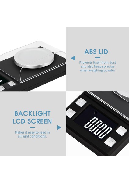 50G 0.001G Dijital Cep Tartısı Mücevher Bitki LCD Tare (Yurt Dışından)