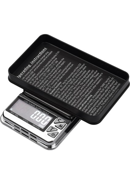 Şarj Edilebilir Dijital Cep Terazisi - LCD Ekranlı Mini Takı Tarti (Yurt Dışından)