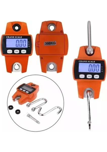 Dijital Asma Terazi 300KG 660LB LCD Endüstriyel Taşınabilir (Yurt Dışından) modelleri