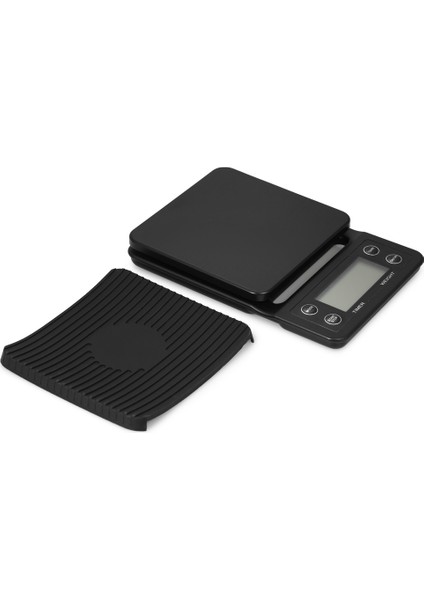 5kg 0,5g Has Dijital Kahve ve Mutfak Terazisi LCD Zamanlayıcılı (Yurt Dışından)