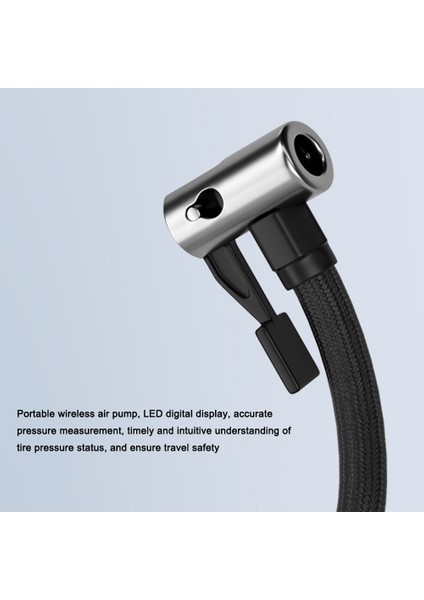 Kablosuz 150 Psı Otomatik Kapanmalı Led'li Hava Pompası - Araba, Bisiklet ve Toplar Için (Yurt Dışından) modelleri