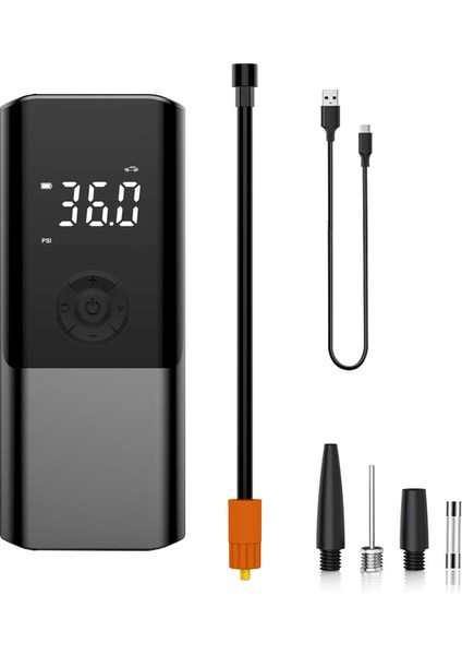 150PSI Kablosuz Taşınabilir Hava Pompası - Otomatik Kapanma ve LED Işık (Yurt Dışından)