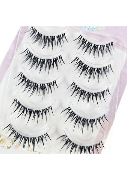 Takma Kirpikler Doğal Karikatür Görünümü (Yurt Dışından)