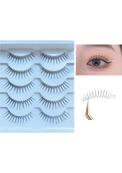 Takma Kirpikler Doğal Karikatür Görünümü (Yurt Dışından)