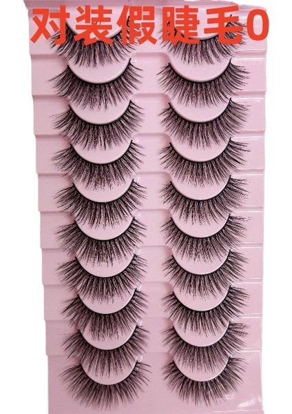 Takma Kirpikler Doğal Karikatür Görünümü (Yurt Dışından)