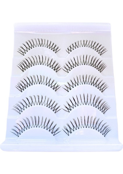 Takma Kirpikler Doğal Karikatür Görünümü (Yurt Dışından)