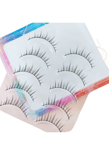 Takma Kirpikler Doğal Karikatür Görünümü (Yurt Dışından)