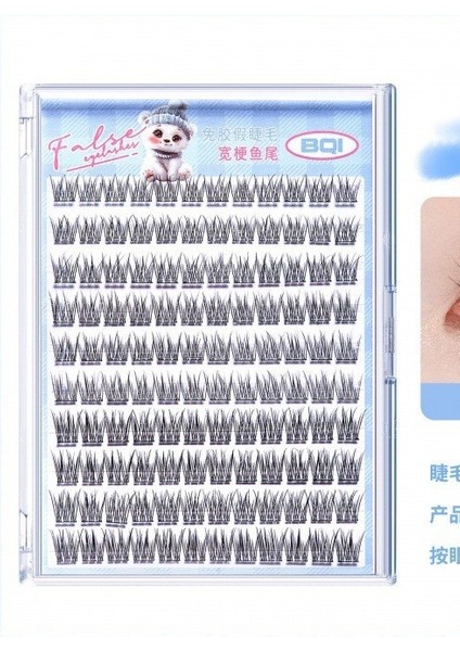 Takma Kirpikler Doğal Karikatür Görünümü (Yurt Dışından)