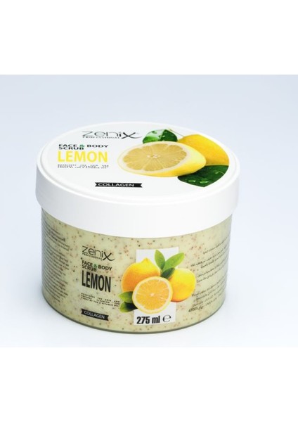 Zenıx Professıonel Limon & Collagen Yüz ve Vücut Peeling
