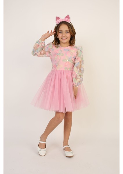 Kız Çocuk Elbise 23 Nisan 29 Ekim 10 Kasım 19 Mayıs Gösteri Kıyafetleri