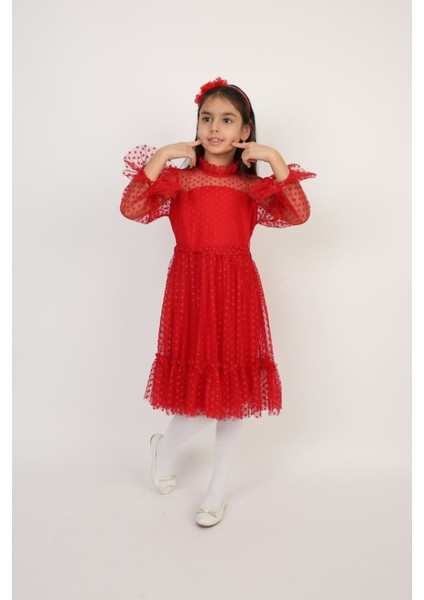 Kız Çocuk Elbise 23 Nisan 29 Ekim 10 Kasım 19 Mayıs Gösteri Kıyafetleri