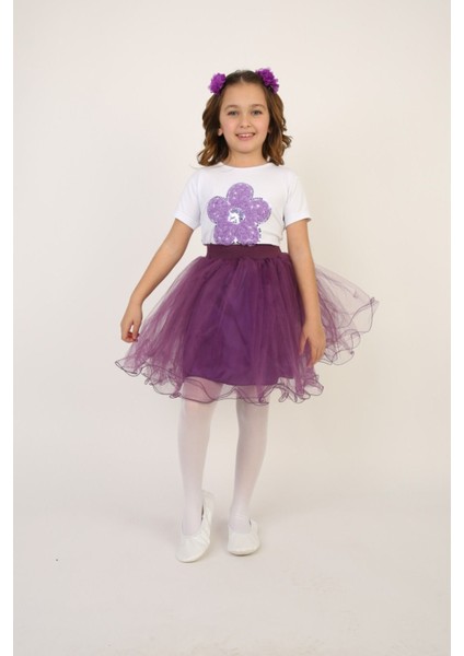 Kız Çocuk Alt-Üst Takım 23 Nisan 29 Ekim 19 Mayıs Gösteri Kıyafetleri Taç Toka Pisi Pisi fiyatları