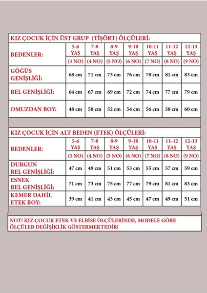 Kız Çocuk Alt Üst Takım 23 Nisan Gösteri Kıyafeti Nbl fiyatları