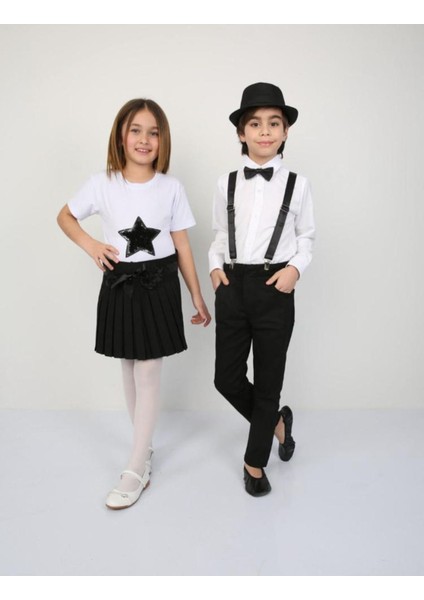 Erkek Çocuk Alt Üst Tshirt Pantolon Takım 23 Nisan