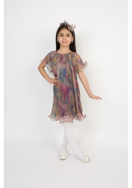 Kız Çocuk Elbise 23 Nisan 29 Ekim 10 Kasım 19 Mayıs Gösteri Kıyafetleri