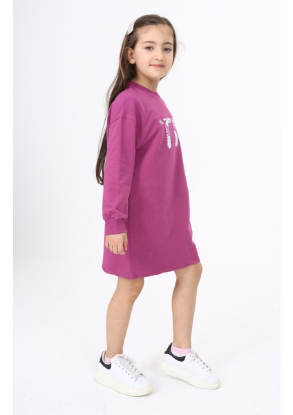Kız Çocuk Baskılı Elbise modelleri