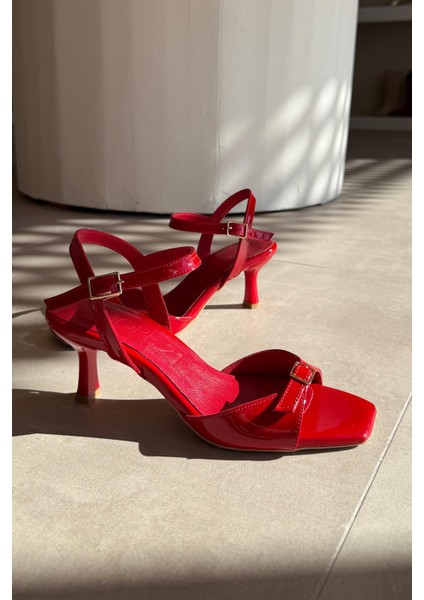 Blush Kırmızı Hakiki Deri Topuklu Ayakkabı fiyatları