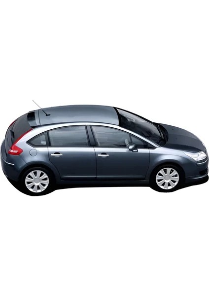 Citroen C4 Uyumlu 2004-2010 Krom Kapı Kolu 4 Kapı Paslanmaz Çelik