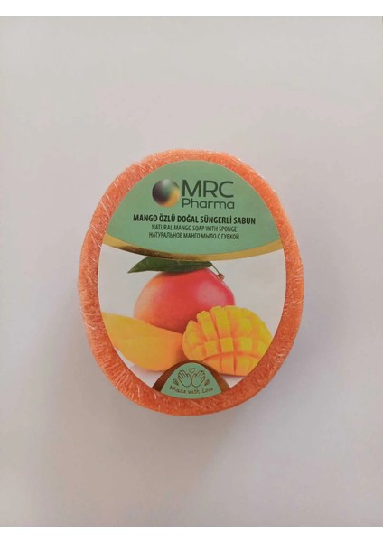 Mango Özlü Doğal Süngerli Sabun