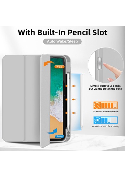 iPad 2025/2022 Için Deri Tablet Kılıfı (Yurt Dışından)