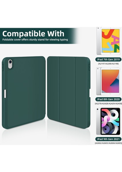 iPad 2025/2022 Için Deri Tablet Kılıfı (Yurt Dışından)