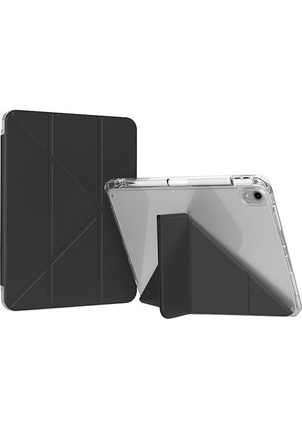 iPad Air 13 2025/2024/PRO 12.9 Için Deri Tablet Kılıfı (Yurt Dışından)
