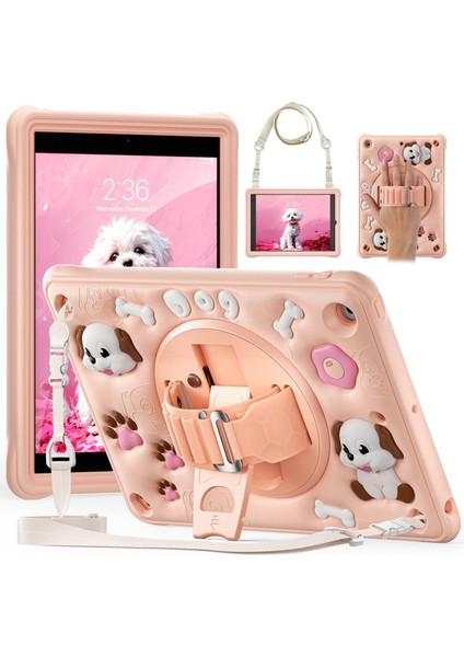 iPad 10.2 2021/2020/2019 Için Silikon Hibrit Pc Kılıfı (Yurt Dışından)