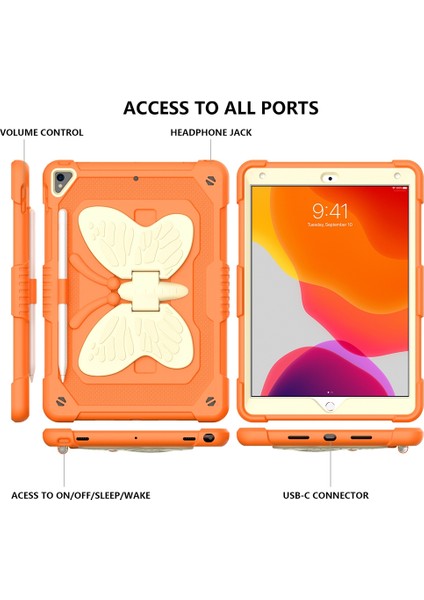 Pc + Silikon Kılıf iPad 10.2 2021 & 2020 & 2019 / Air 3 10.5 Inç (Yurt Dışından) fiyatları