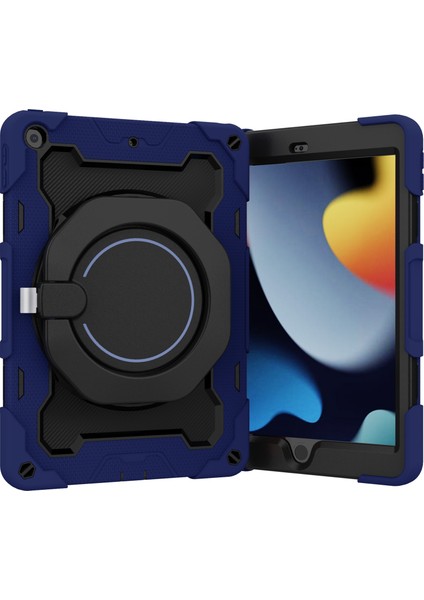 iPad 10.2 2021 Için Kontrast Renkli Kılıf (Yurt Dışından)