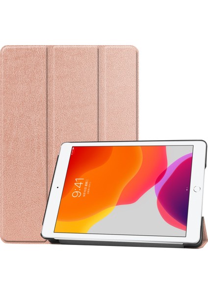 iPad 10.2 Için Custer Texture Deri Kılıf (Yurt Dışından)